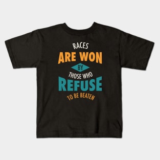 Crew Race Inspirational Phrase Kids T-Shirt